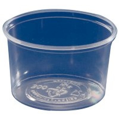 Sauce bowl transparent, D71mm, H23mm, 50ml, 100 pcs